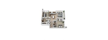 a bedroom floor plan of a 2100 sq ft home