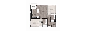 B3.1 Floorplan at Metro Mission Valley, California, 92108