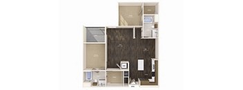 B3 Floor Plan at Gravity, San Diego