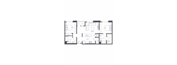 B5 Floor Plan at Altana, Glendale, California