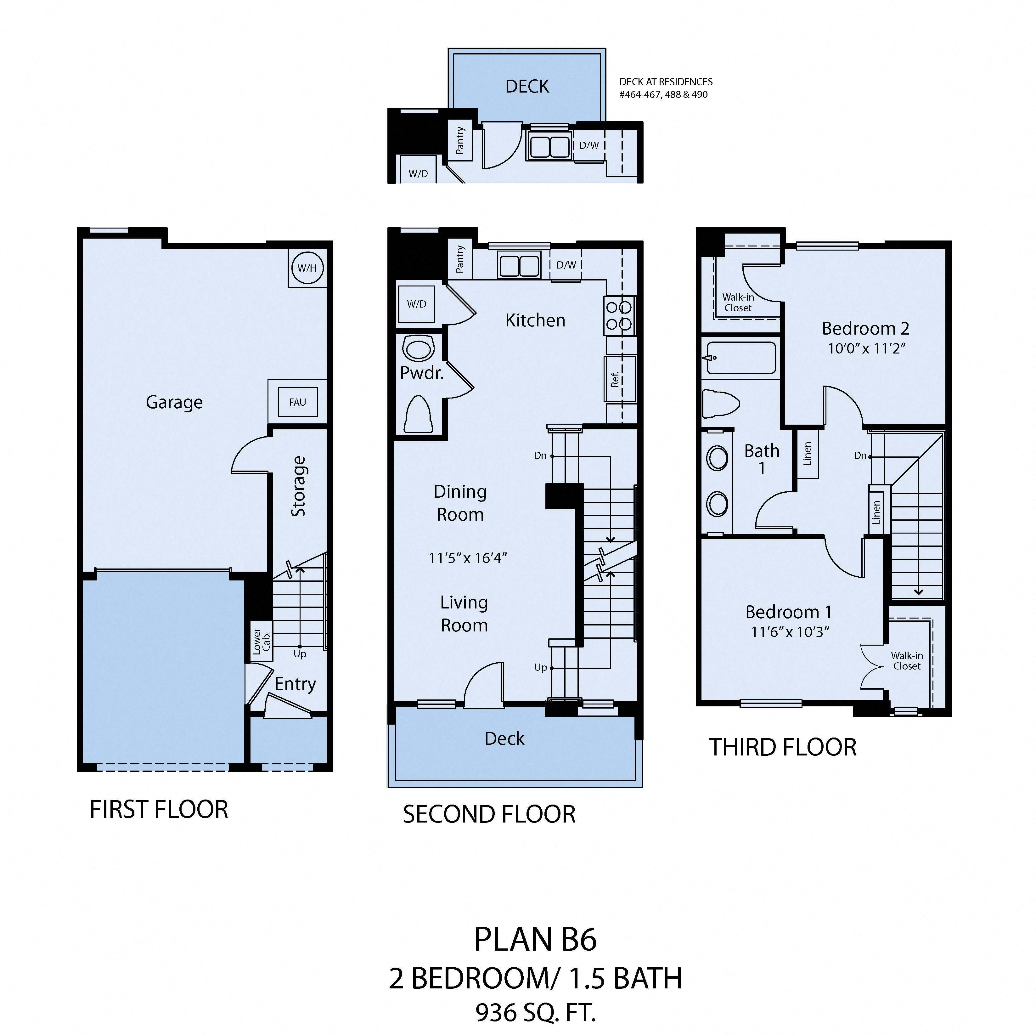 B6 SM Floor Plan
