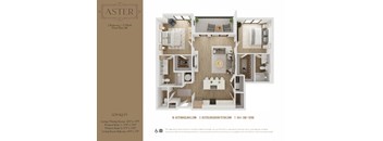 a 1 bedroom floor plan  astoria  460 sq ft