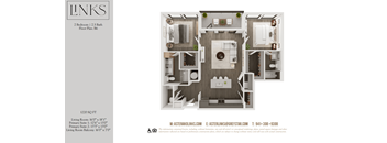 a 1 bedroom floor plan  lofts on the park