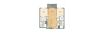 bedroom floor plan  apartments whistler  the residences at