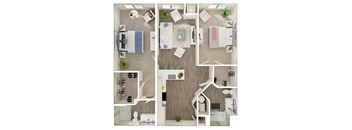 our apartments have a variety of floor plans to help you make the best choice for your needs