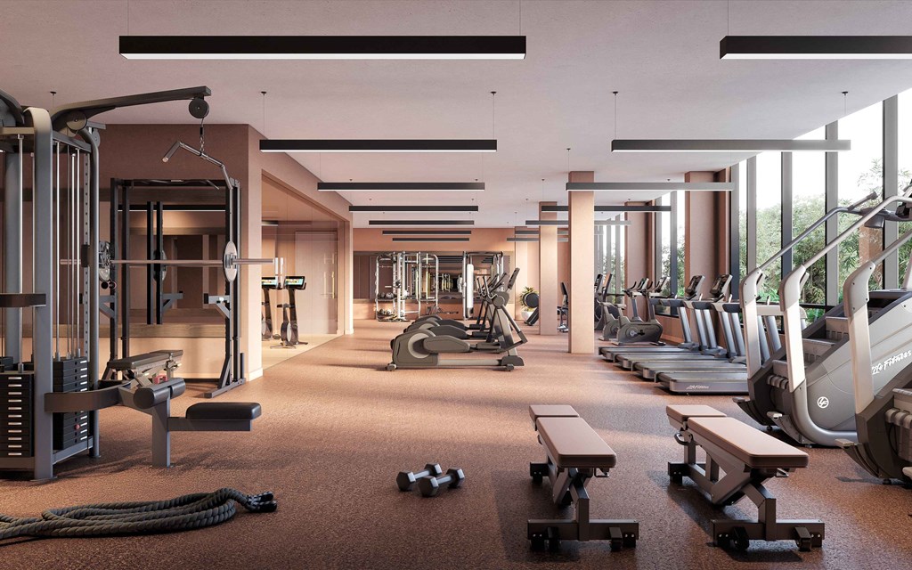 fitness center