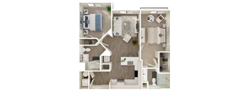 a floor plan image of the cortona in cortona, ca