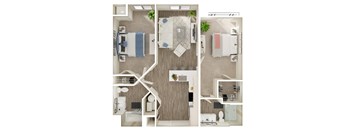 a floor plan image of the westheimer apartments in houston, tx