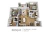 BOSQUE Floor Plan BOSQUE Floor Plan at SkyStone Apartments, Albuquerque, New Mexico