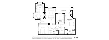 a floor plan of a house