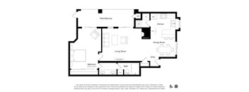 a floor plan of a house