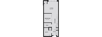 floor plan for a bedroom bath house with a garage and a walk in closet