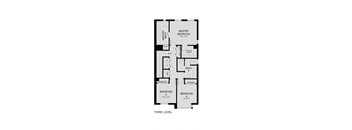 floor plan of the third level