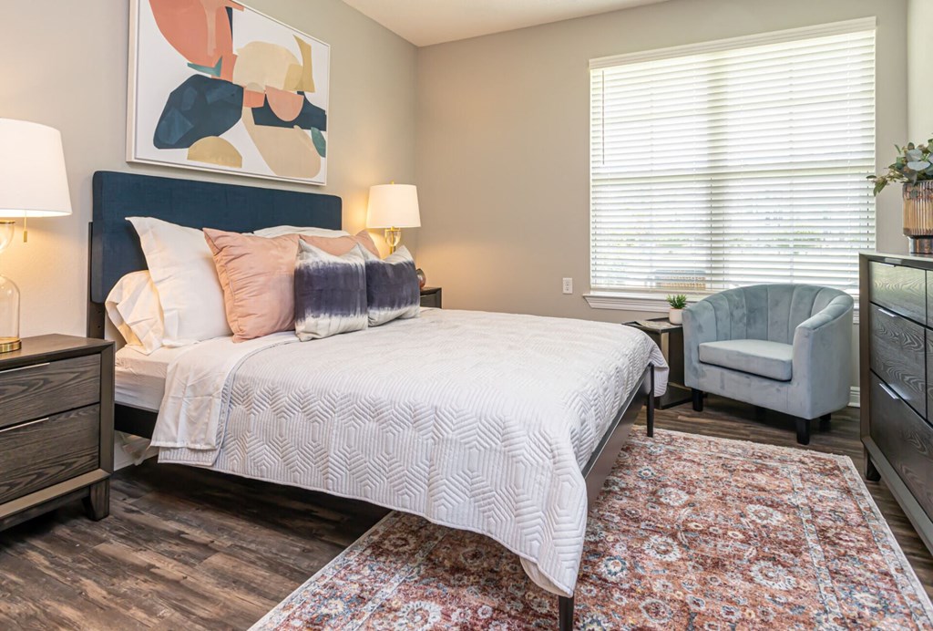 Primary Bedroom at Blu on the Boulevard, Baton Rouge, LA, 70810