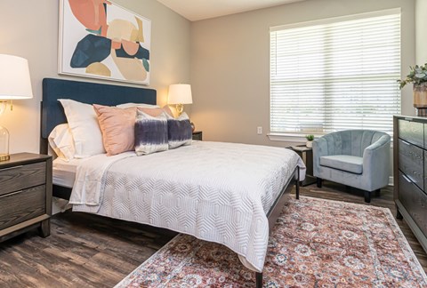 Primary Bedroom at Blu on the Boulevard, Baton Rouge, LA, 70810