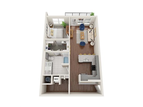 Beebalm Floor Plan at PARK40, Broomfield, CO, 80023