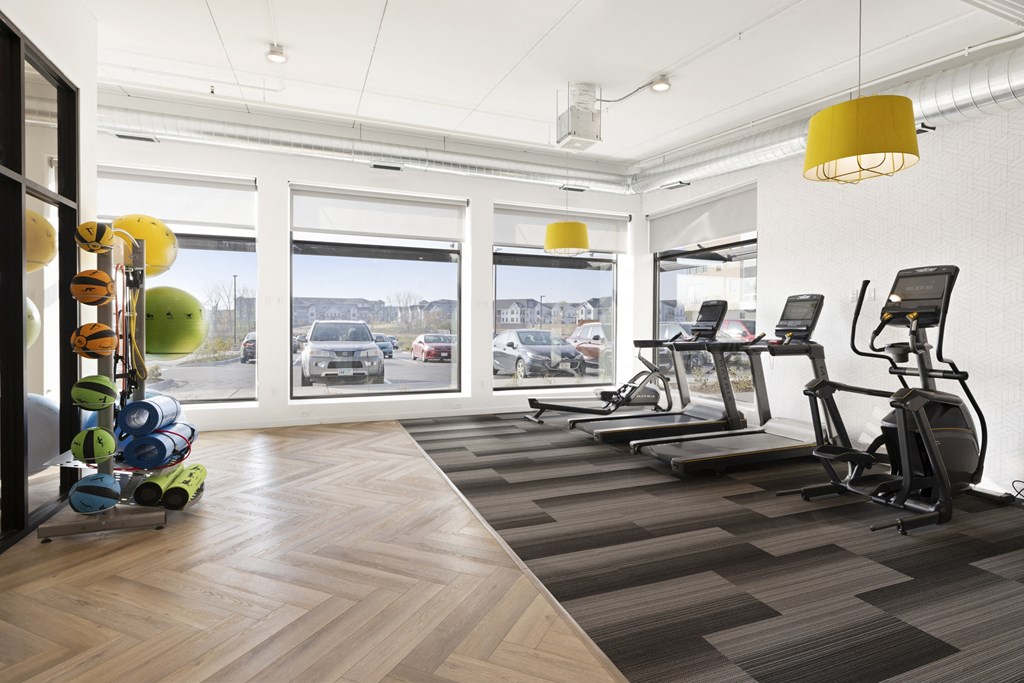 Beyond Woodbury Well-Appointed Health and Fitness Center with Cardio Equipment