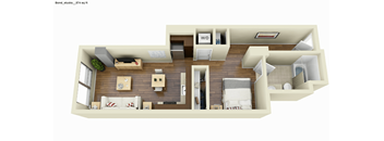 Bond1x1 Floor Plan