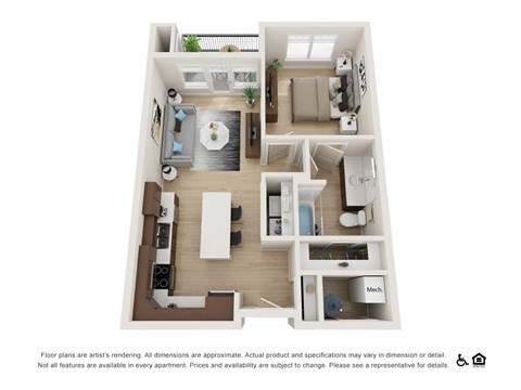 One bedroom one bathroom