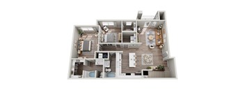 a 3132 sq ft floor plan  1 bedroom