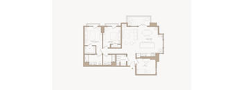 floor plan image of an apartment