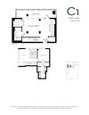 C1 one bedroom. den, two bathroom
