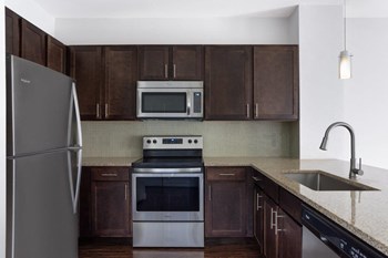 Well Equipped Kitchen Well Equipped Kitchen at Allora Bella Terra, Richmond, TX - Photo Gallery 5