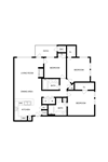 Topaz 3x2 1230 Sqft