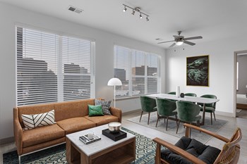 living room with dining room view - Photo Gallery 4