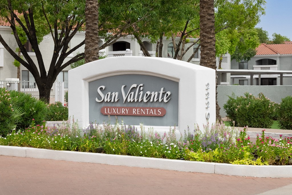 Property Signage at San Valiente, Phoenix