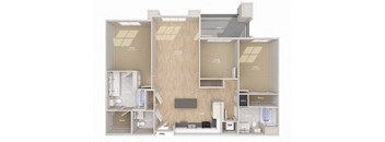 C1 Floor Plan at Gravity, California