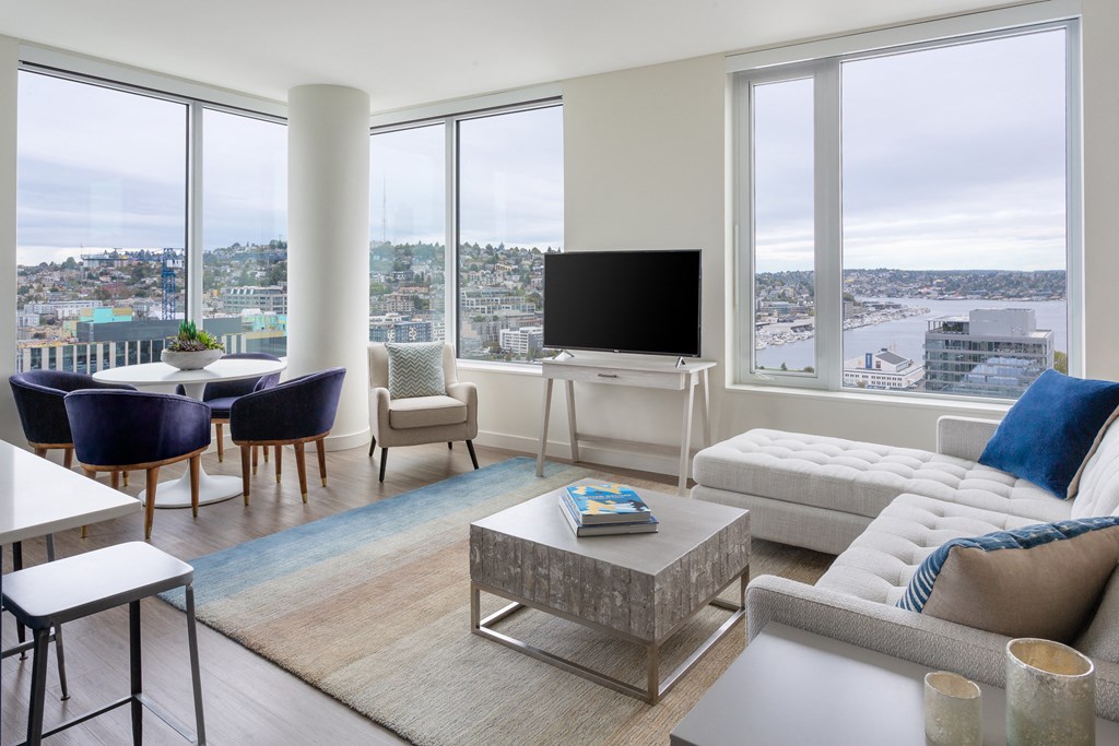 Ascent South Lake Union Living Room