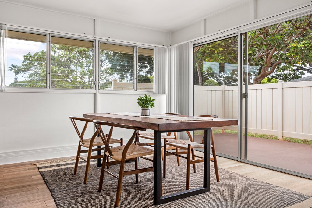 Beach Home Dining Area