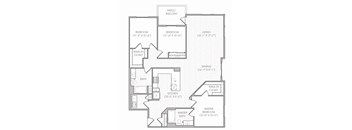 C3 Floor Plan at Rivue, Chula Vista, CA