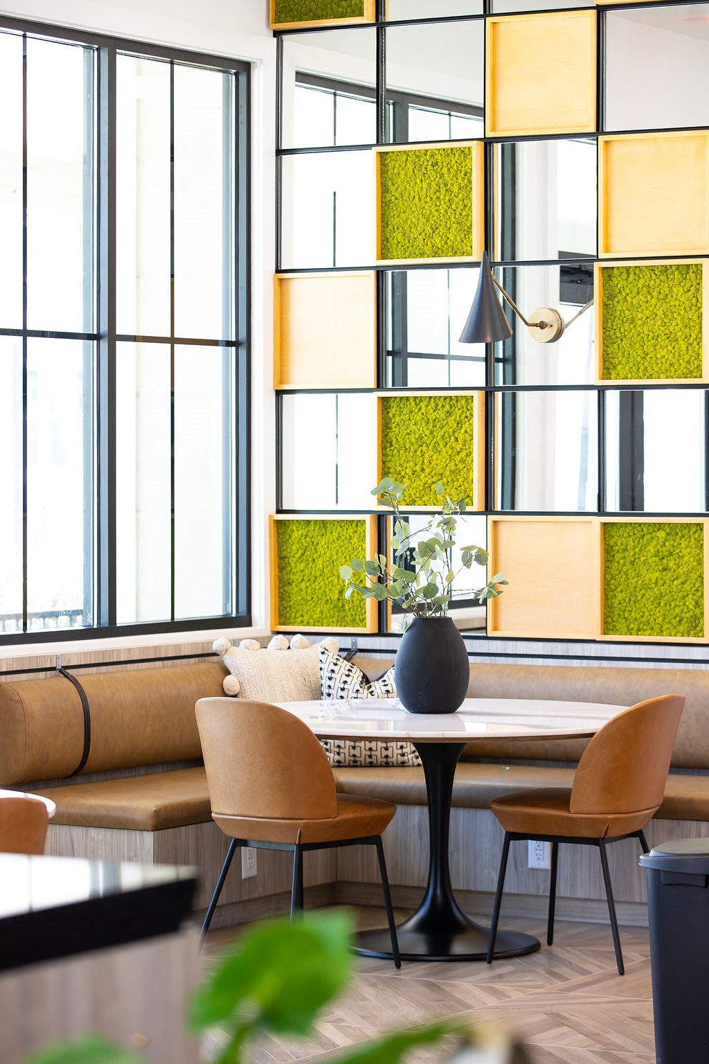 Clubhouse lounge seating