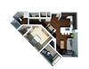 A1 one bedroom one bathroom