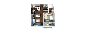 A3 one bedroom one bathroom