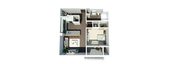 A4 one bedroom one bathroom