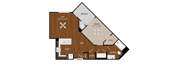 A5 one bedroom one bathroom