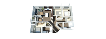 C1 Three bedroom two bathroom