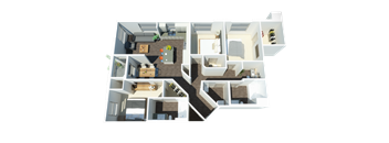 C2 Three bedroom two bathroom