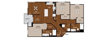 C3 Three bedroom two bathroom