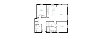 Two bedroom Two bathroom