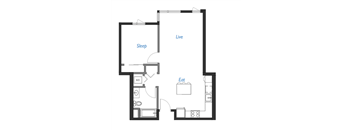 One bedroom one bathroom