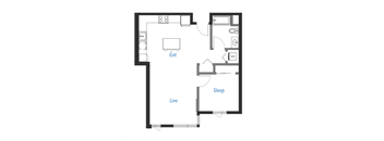 One bedroom one bathroom