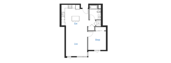 One bedroom one bathroom