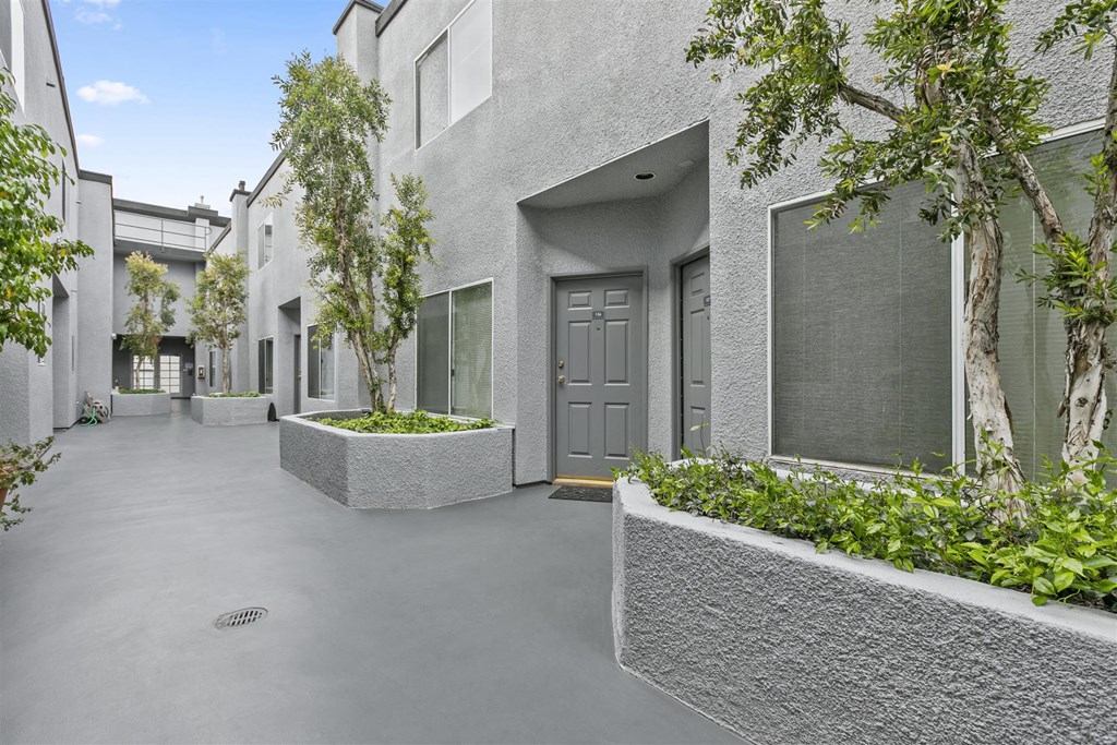 Unit Entrace at NoVa Townhomes, Canoga Park, CA
