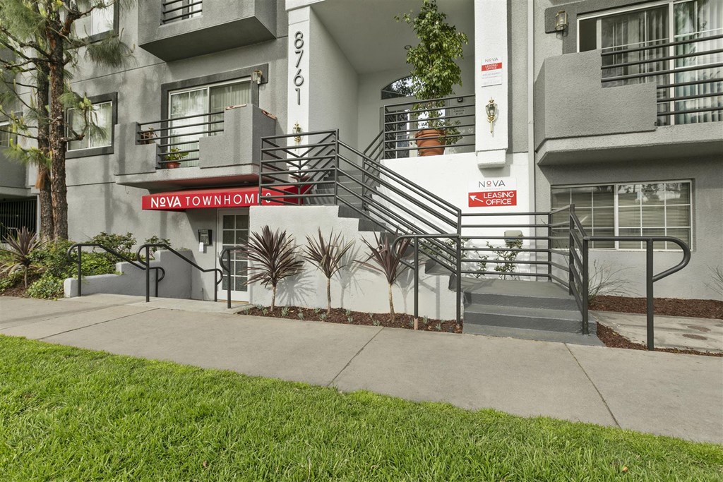 Building Exerior at NoVa Townhomes, California