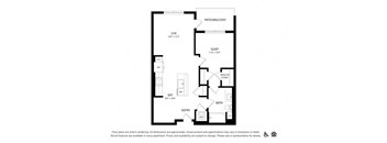 a floor plan of a house