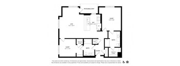 a black and white floor plan of a house